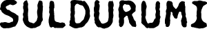 SULDURUMI
